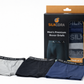 Pack of 3 Men’s Premium Boxer Briefs - Export Grade Combed Cotton